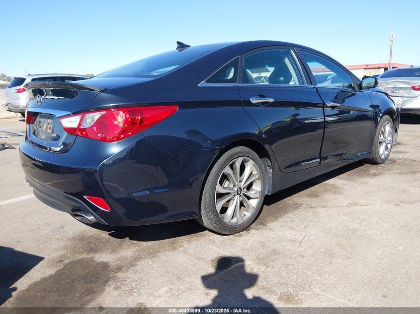 Vin: 5npec4ac7eh829199, lot: 46928958, hyundai sonata se 20144