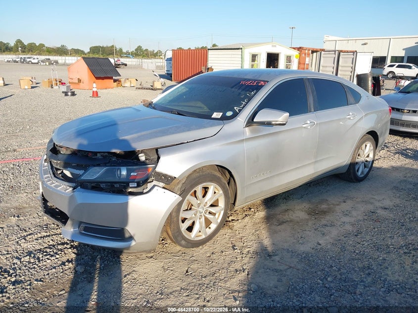 2016 Chevrolet Impala 2Lt, Обычный износ, IAAI, VIN 2G1115S39G9145021 — фото 2