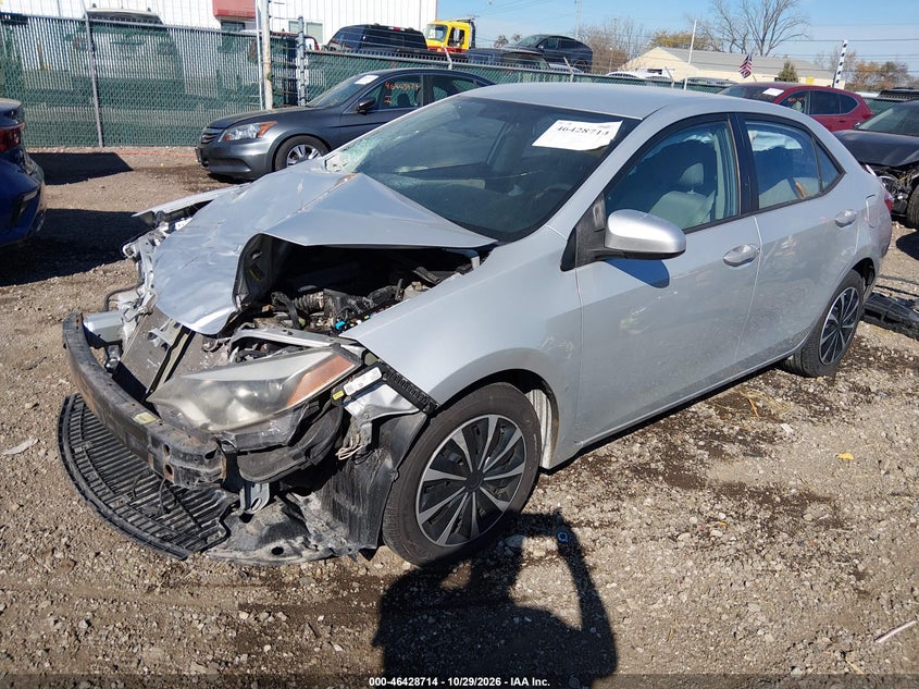 Vin: 2t1burhexgc592640, lot: 46929072, toyota corolla le 20162