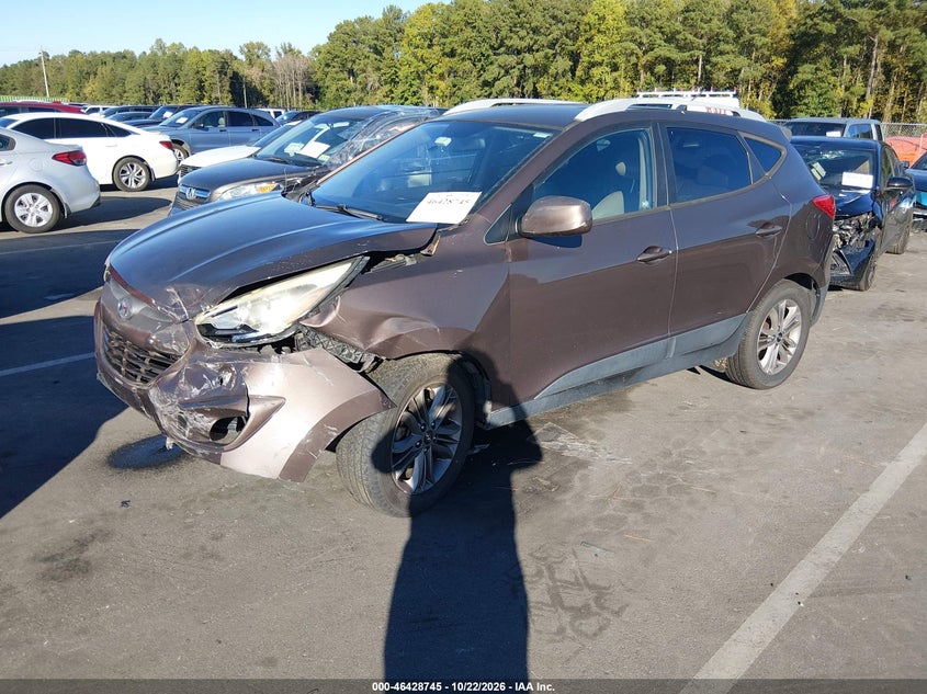 Vin: km8jucag2fu023797, lot: 46929103, hyundai tucson se 20152