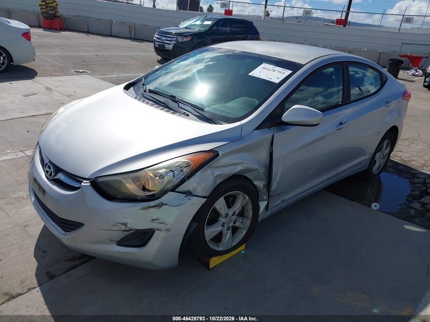 Vin: 5npdh4ae4bh040650, lot: 46929151, hyundai elantra gls 20112