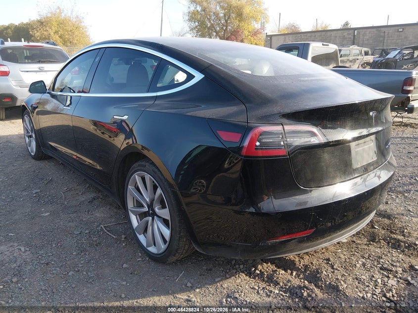 Vin: 5yj3e1eb4jf188281, lot: 46929182, tesla model 3 long range/performance 20183