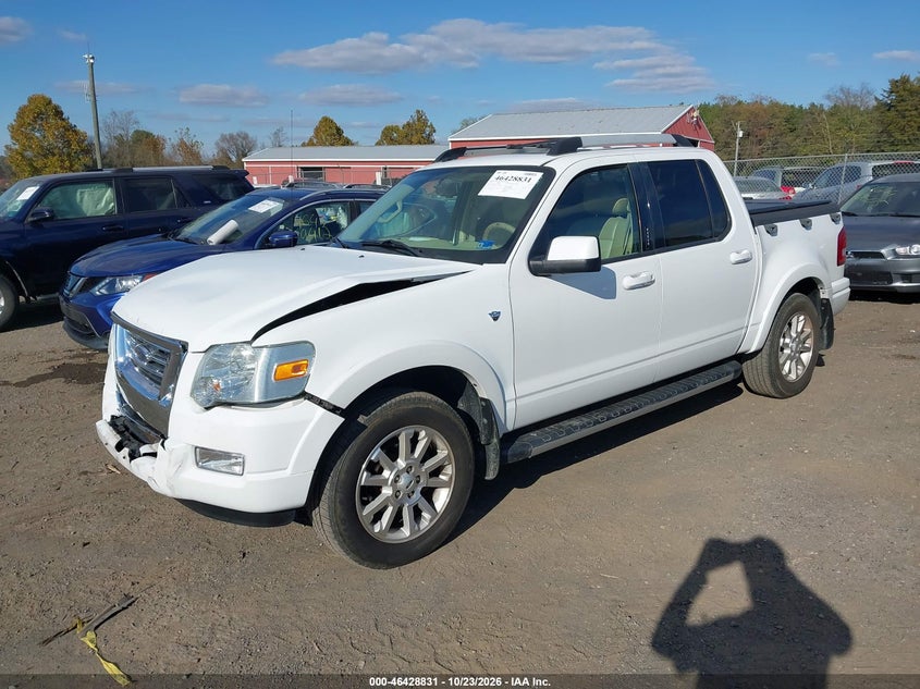 2007 Ford Explorer Sport Trac Limited, Front End, IAAI, VIN 1FMEU53837UA19908 — photo 2