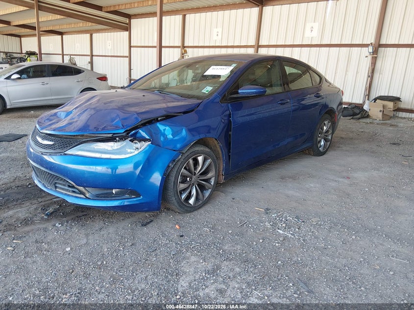 Vin: 1c3cccdg6fn703311, lot: 46929205, chrysler 200 s 20152