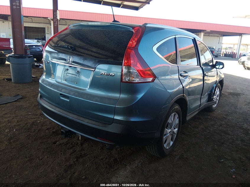 Vin: 5j6rm4h75dl066630, lot: 46929209, honda cr-v ex-l 20134