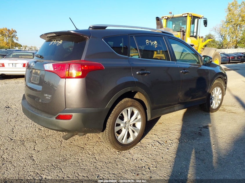 Vin: 2t3dfrev1fw332350, lot: 46929266, toyota rav4 limited 20154