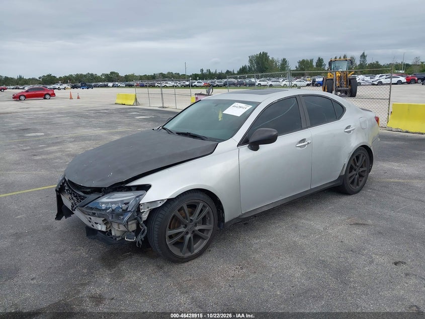 2008 Lexus Is 250, Normal Wear & Tear, IAAI, VIN JTHBK262385073450 — photo 2