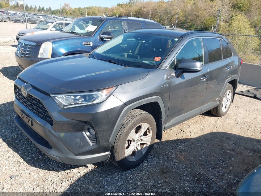 Vin: jtmrwrfv9ld541042, lot: 46929332, toyota rav4 hybrid xle 20202