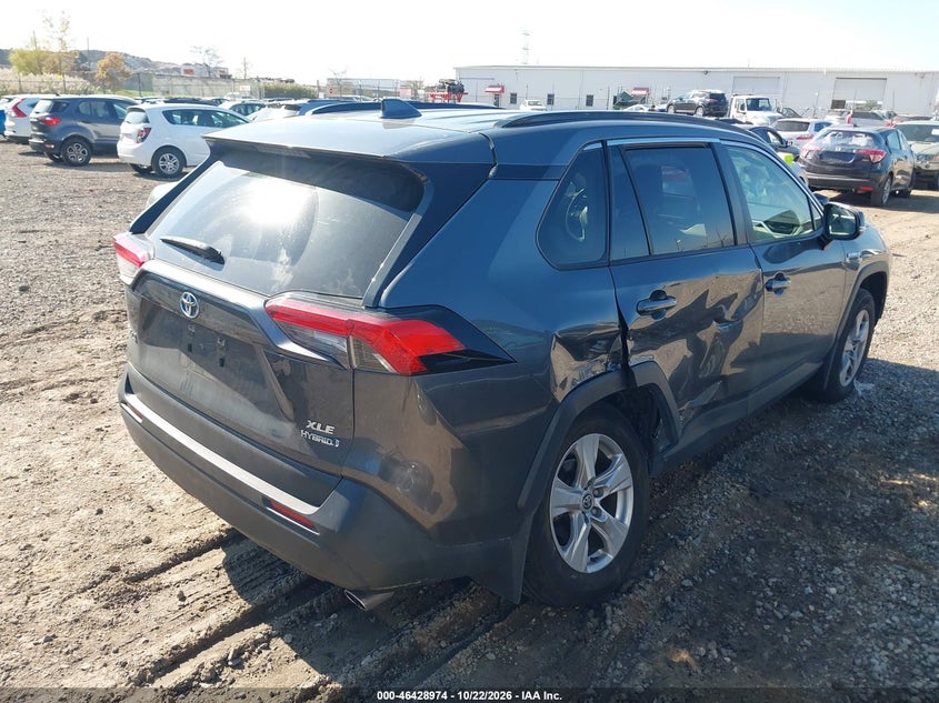 Vin: jtmrwrfv9ld541042, lot: 46929332, toyota rav4 hybrid xle 20204