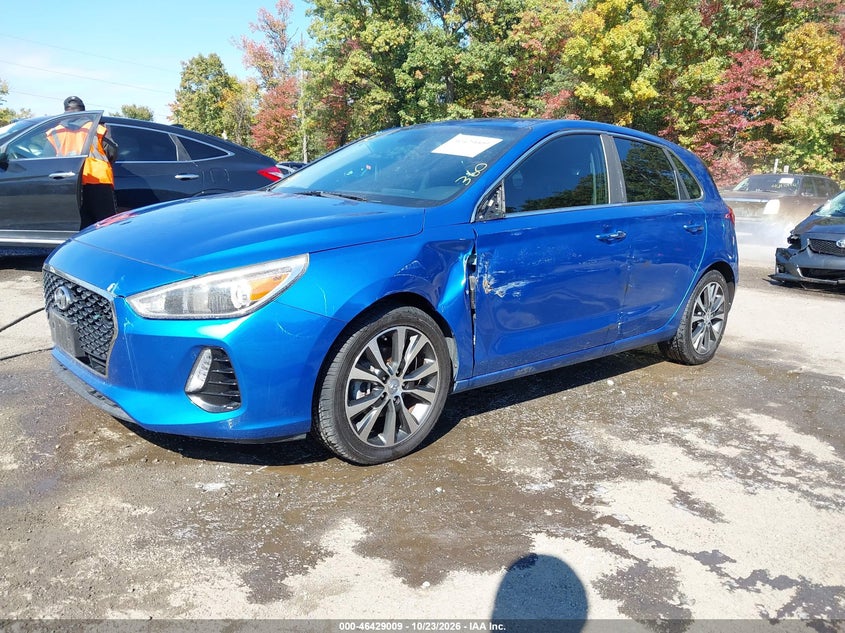 2018 Hyundai Elantra Gt, Левый бок, IAAI, VIN KMHH35LE8JU024678 — фото 2
