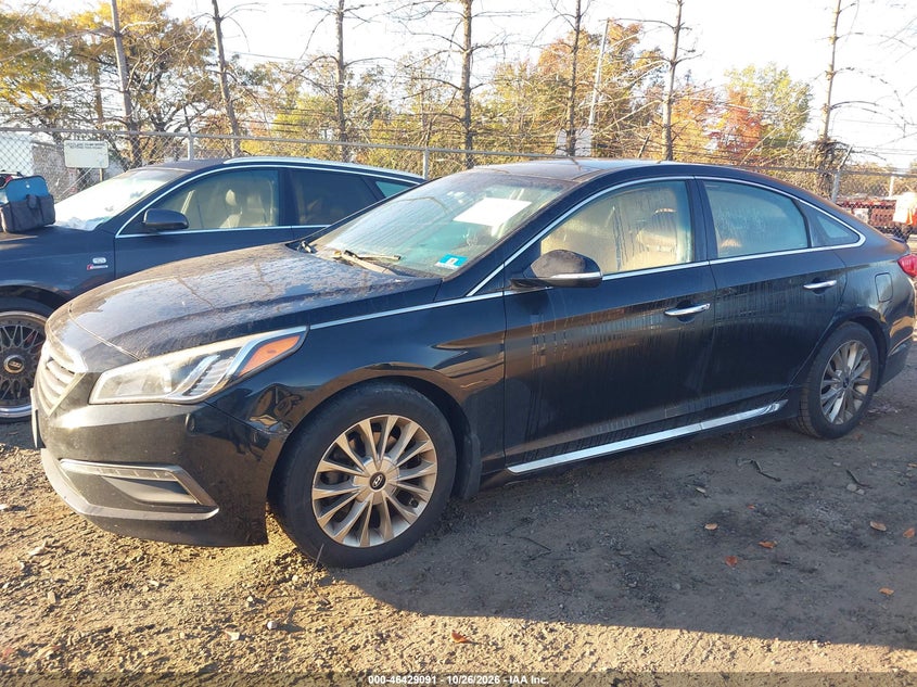 Vin: 5npe34af6fh062909, lot: 46929449, hyundai sonata limited 20152