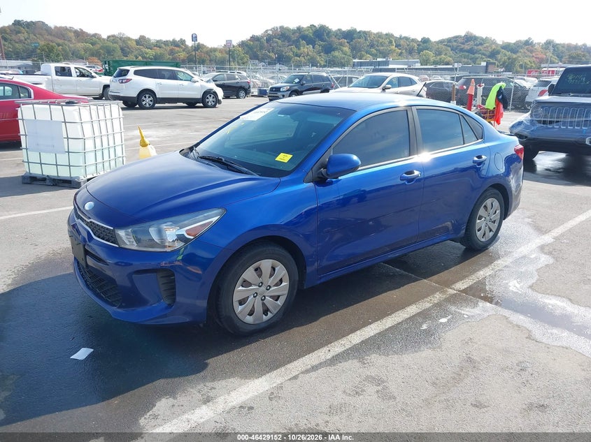 Vin: 3kpa24ab8je103472, lot: 46929510, kia rio s 20182