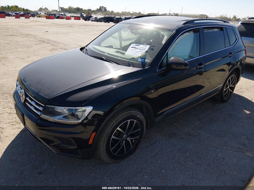 Vin: 3vv2b7ax4mm118385, lot: 46929539, volkswagen tiguan 2.0t se/2.0t se r-line black/2.0t sel 20212