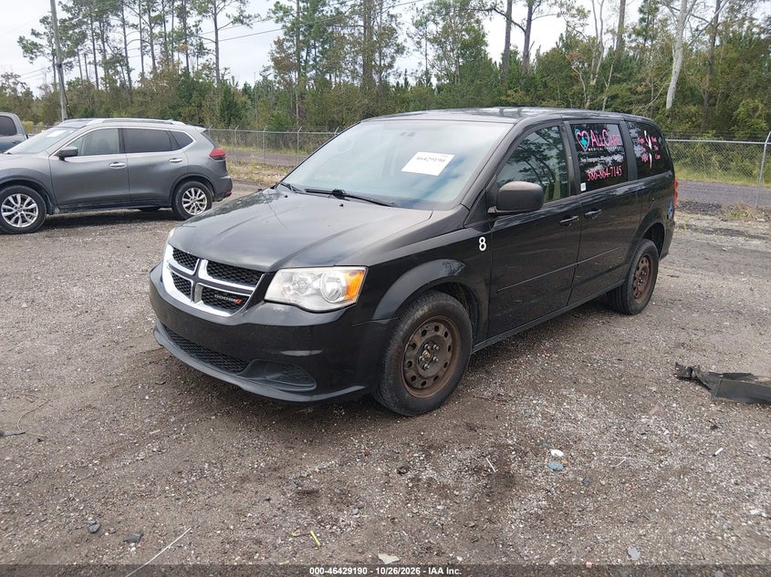 Vin: 2c4rdgbg0gr342966, lot: 46929548, dodge grand caravan se 20162