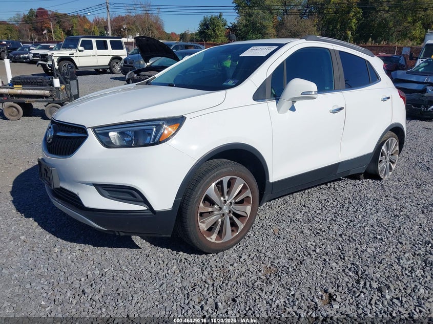 2017 Buick Encore Preferred, Оба бока, IAAI, VIN KL4CJASB8HB259988 — фото 2