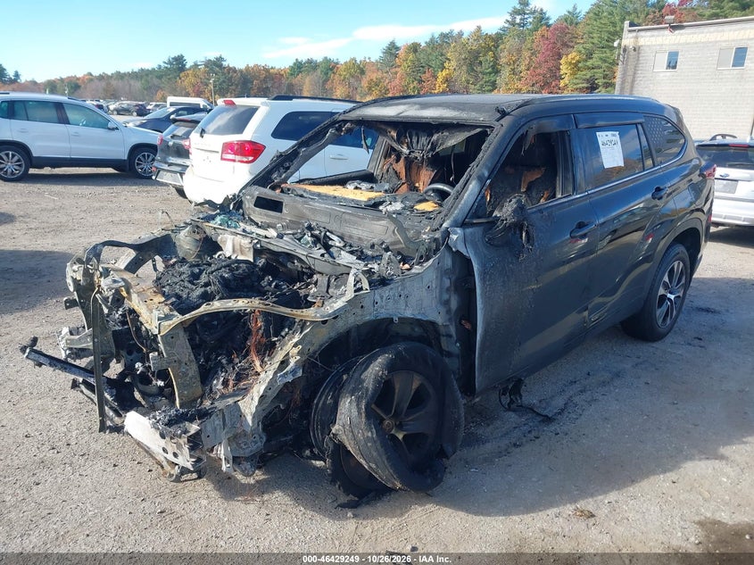 Vin: 5tdkdrbh9ss591353, lot: 46929607, toyota highlander xle 20252