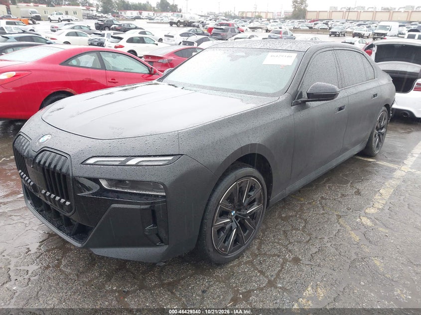 2024 BMW 740I, Rear, IAAI, VIN WBA23EH05RCS91119 — photo 2