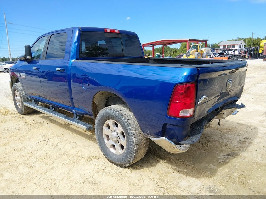 Vin: 3c6ur5dl9gg134382, lot: 46929708, ram 2500 big horn 20163