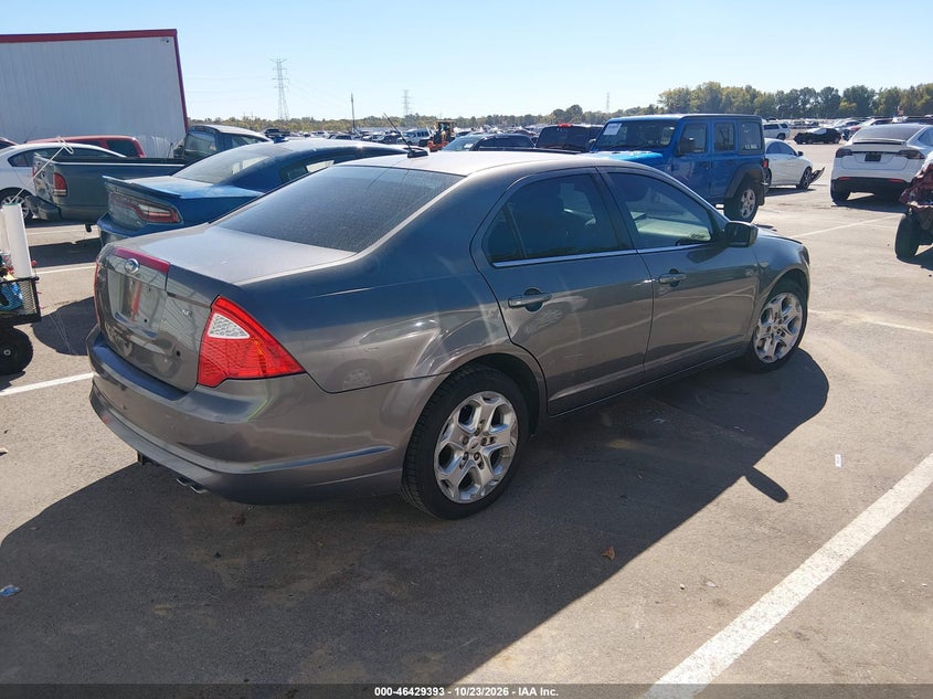 Vin: 3fahp0ha7br274820, lot: 46929751, ford fusion se 20114