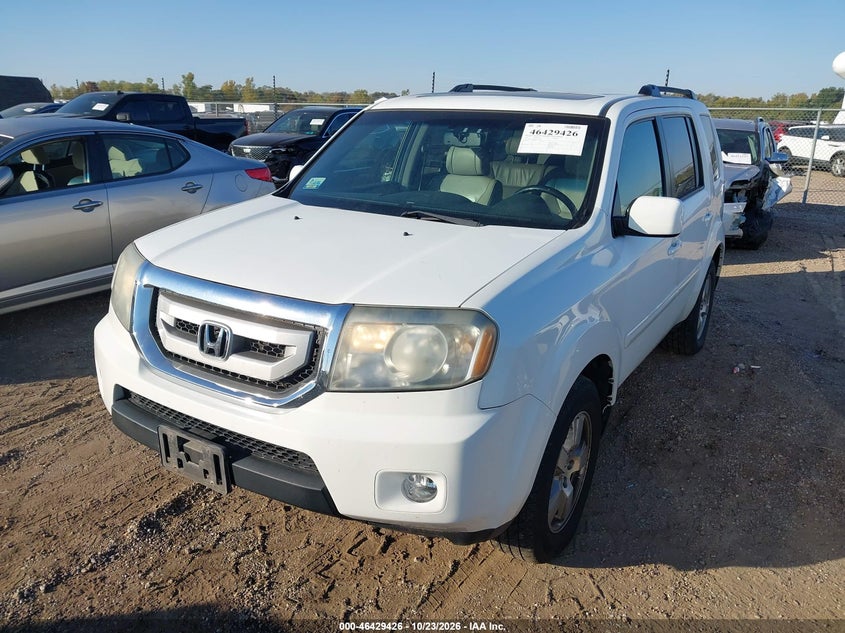 Vin: 5fnyf4h68bb039750, lot: 46929784, honda pilot ex-l 20112