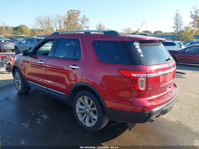 Vin: 1fm5k8d86fgb17110, lot: 46929806, ford explorer xlt 20153
