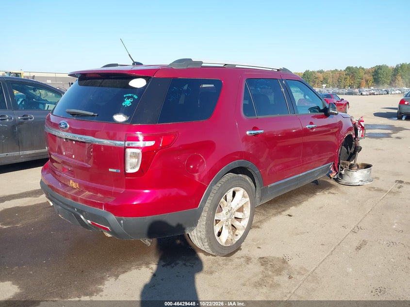 Vin: 1fm5k8d86fgb17110, lot: 46929806, ford explorer xlt 20154