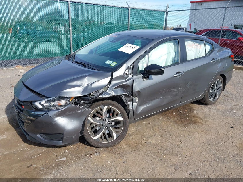 2025 Nissan Versa 1.6 Sr, Left Side, IAAI, VIN 3N1CN8FV8SL886562 — photo 2