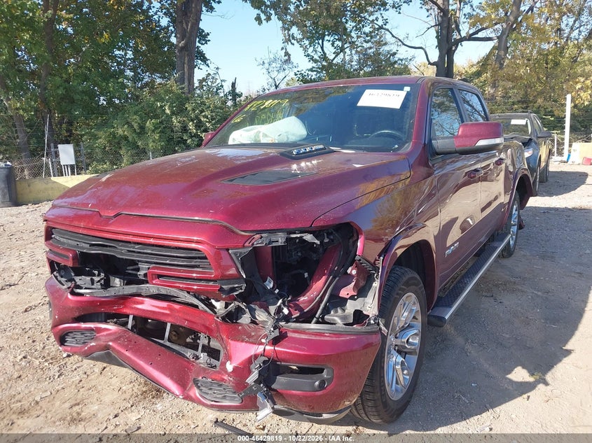 Vin: 1c6rrfjg4nn328535, lot: 46930177, ram 1500 laramie  4x4 5'7 box 20222
