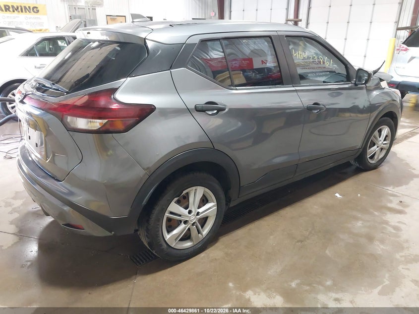 Vin: 3n1cp5bv1ml532089, lot: 46930219, nissan kicks s xtronic cvt 20214