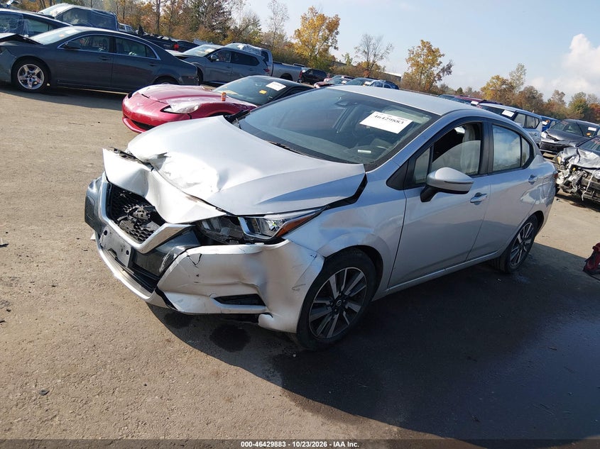 Vin: 3n1cn8ev4ll862634, lot: 46930241, nissan versa sv xtronic cvt 20202