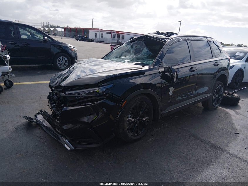 Vin: 7fars6h91te143671, lot: 46930246, honda cr-v hybrid awd sport touring 20262