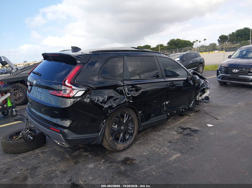 Vin: 7fars6h91te143671, lot: 46930246, honda cr-v hybrid awd sport touring 20264