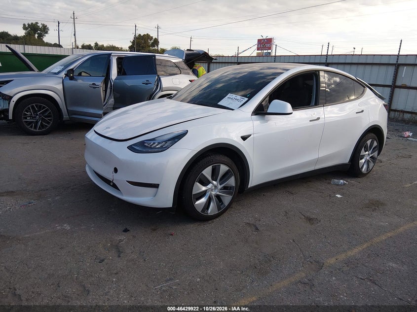 Vin: 7saygdee2pa129847, lot: 46930280, tesla model y awd/long range dual motor all-wheel drive 20232