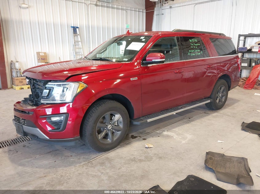 Vin: 1fmjk1jt4jea34200, lot: 46930281, ford expedition max xlt 20182