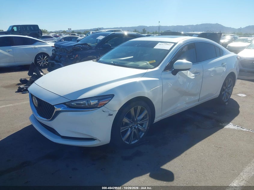 Vin: jm1gl1vm3m1605153, lot: 46930290, mazda mazda6 touring 20212