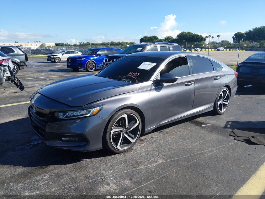 Vin: 1hgcv1f30la154195, lot: 46930302, honda accord sport 20202
