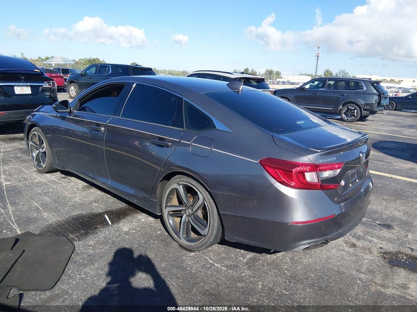 Vin: 1hgcv1f30la154195, lot: 46930302, honda accord sport 20203