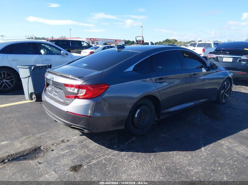 Vin: 1hgcv1f30la154195, lot: 46930302, honda accord sport 20204