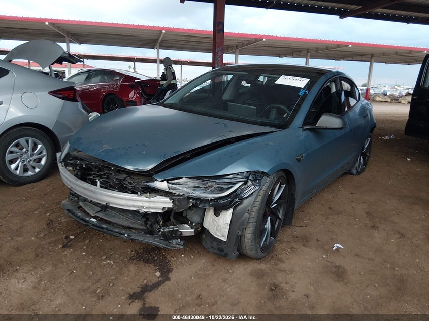 Vin: 5yj3e1etxrf841362, lot: 46930407, tesla model 3 performance all-wheel drive 20242