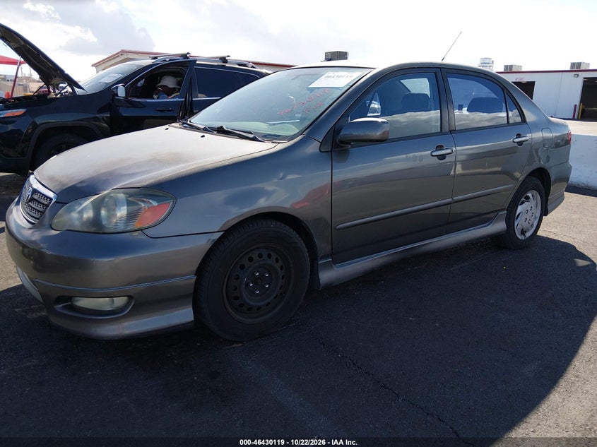 2005 Toyota Corolla S, Обычный износ, IAAI, VIN 1NXBR32E25Z546660 — фото 2