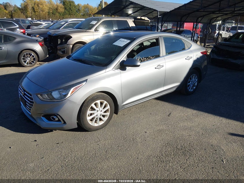 Vin: 3kpc24a69me136903, lot: 46930607, hyundai accent sel 20212