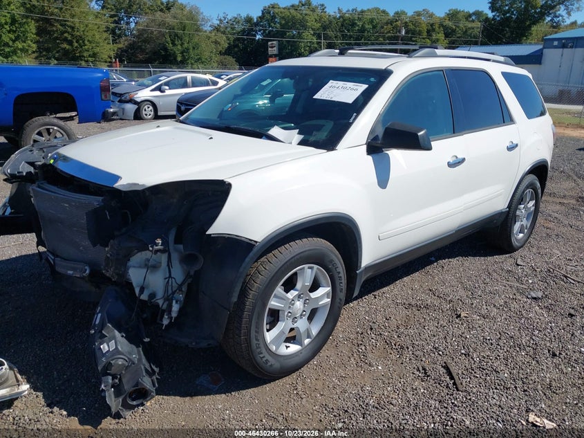 Vin: 1gkkvped4cj250522, lot: 46930624, gmc acadia sle 20122