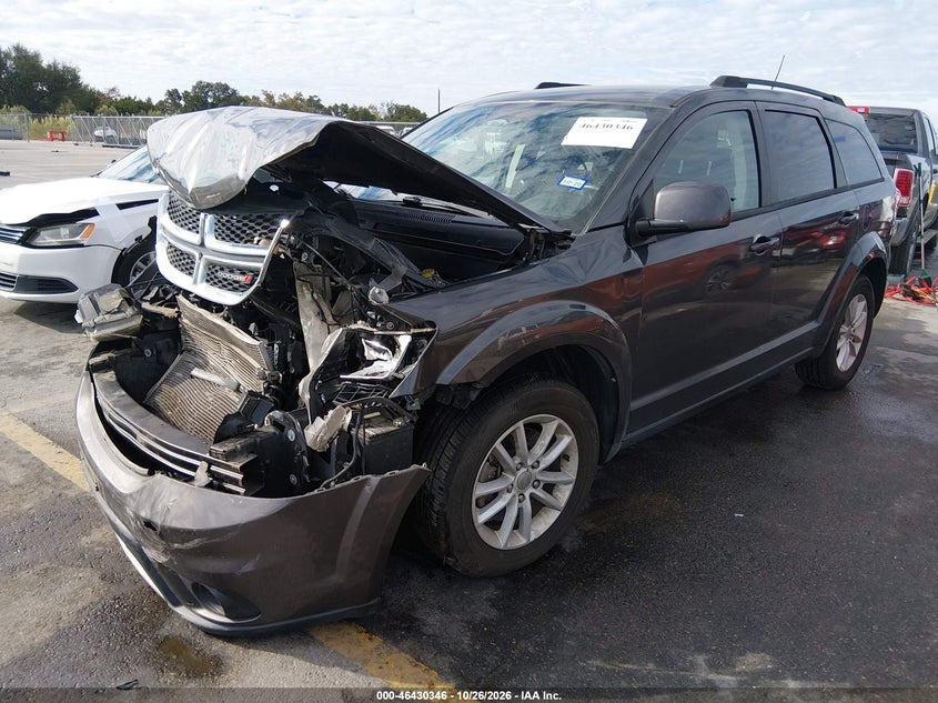 Vin: 3c4pdcbb6gt217536, lot: 46930704, dodge journey sxt 20162