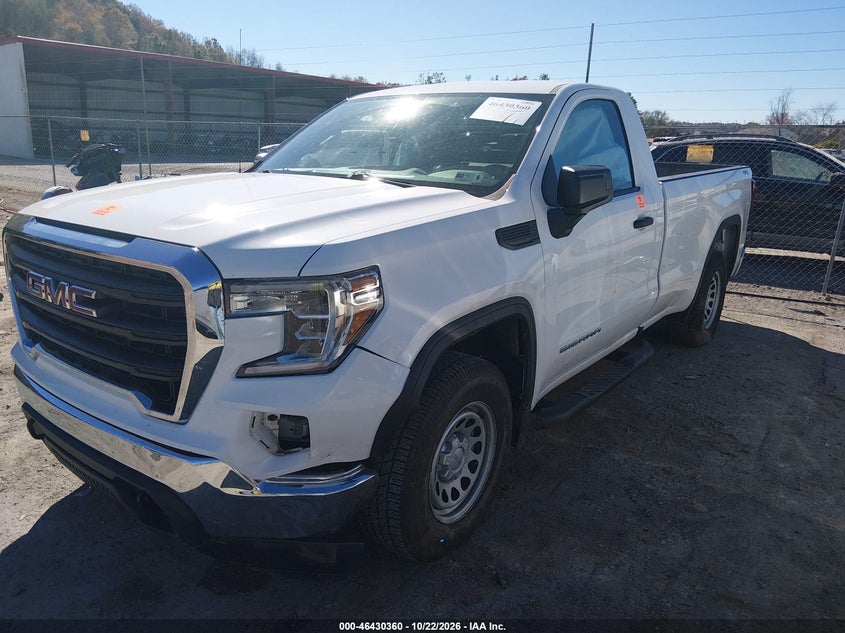 Vin: 3gtn9aef3lg325319, lot: 46930718, gmc sierra 1500 4wd  long box 20202