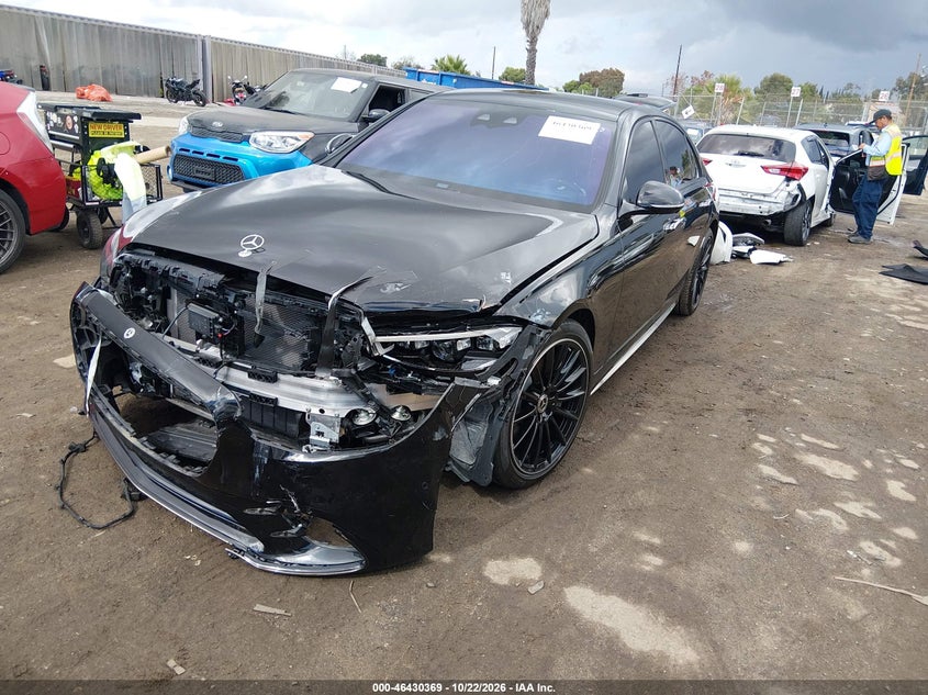 Vin: w1k6g7gb2sa327217, lot: 46930727, mercedes-benz s 580 4matic 20252