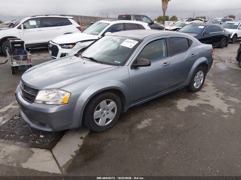 2010 Dodge Avenger Sxt, Normal Wear & Tear, IAAI, VIN 1B3CC4FBXAN171591 — photo 2