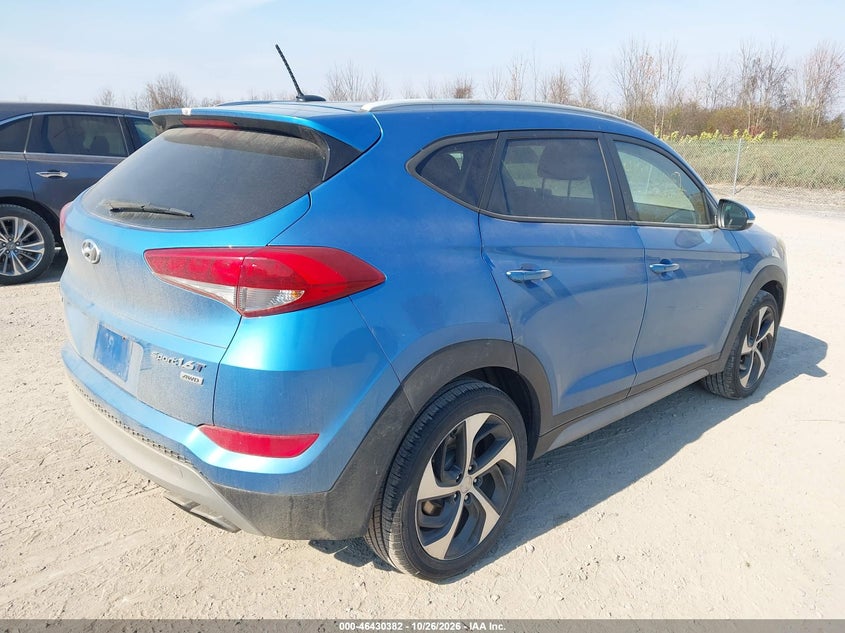 Vin: km8j3ca26hu591206, lot: 46930741, hyundai tucson sport 20174