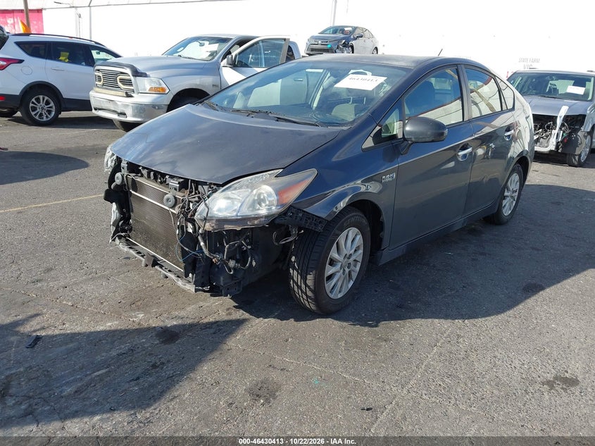 Vin: jtdkn3dp1c3018836, lot: 46930772, toyota prius plug-in 20122