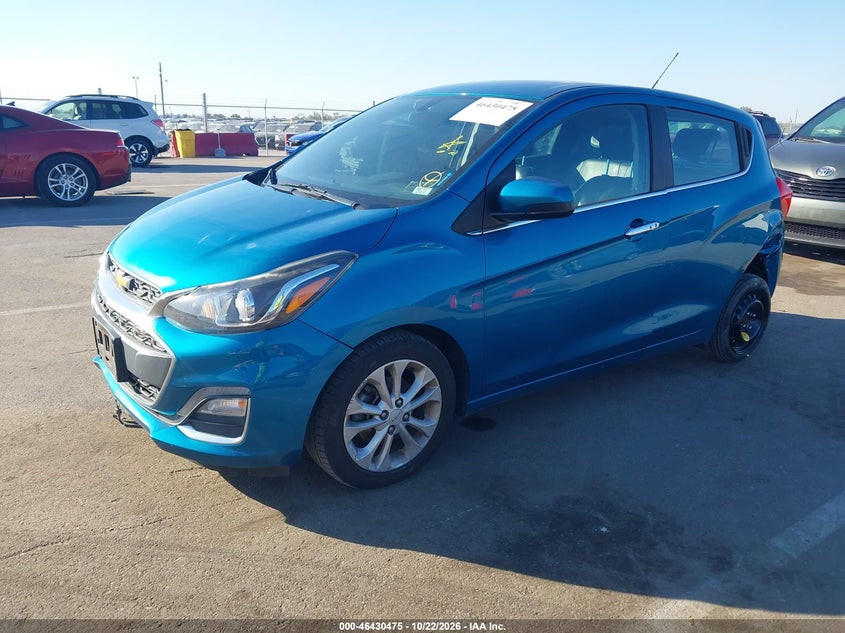 Vin: kl8cf6sa2kc725744, lot: 46930833, chevrolet spark 2lt cvt 20192