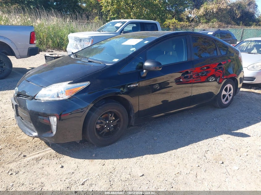 Vin: jtdkn3du9d1692929, lot: 46930845, toyota prius two 20132